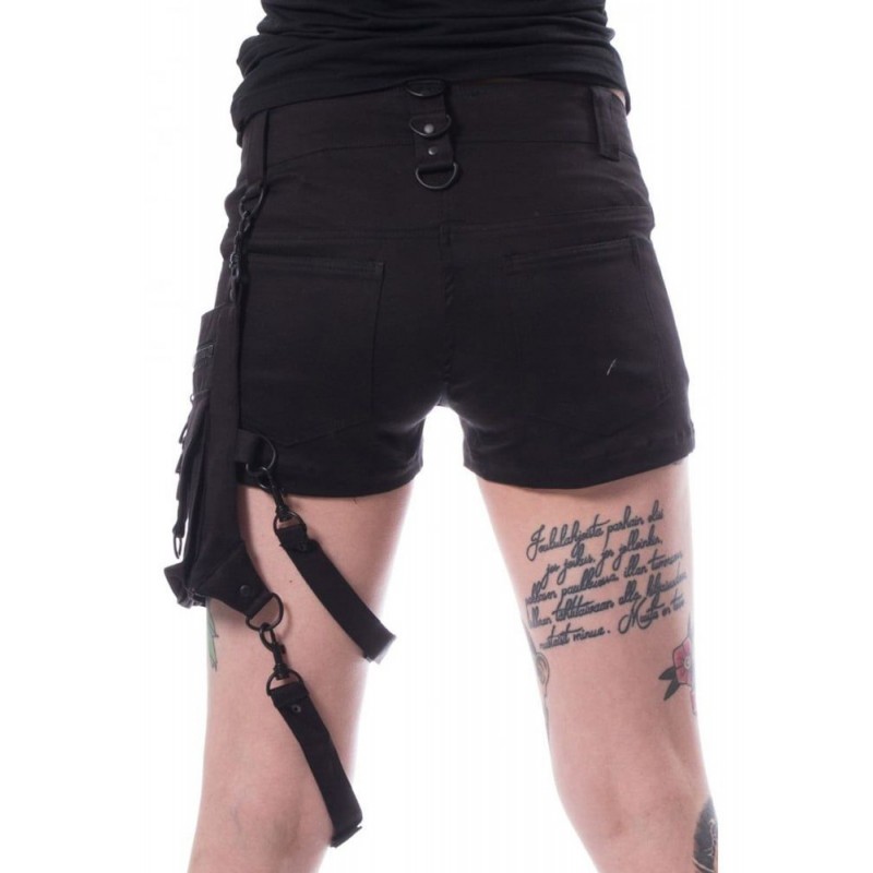 Women gothic shorts steampunk style mini skirt for women 